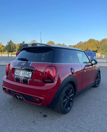 MINI Cooper S cena 73900 przebieg: 55500, rok produkcji 2016 z Warszawa małe 781